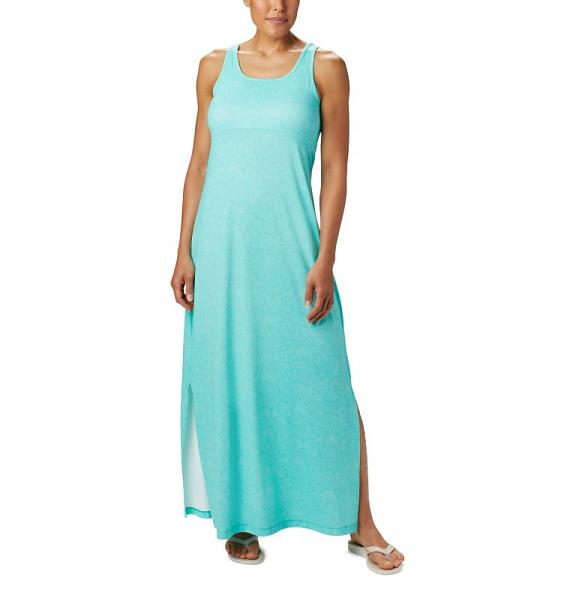 Columbia PFG Freezer Dresses Blue For Women's NZ89513 New Zealand